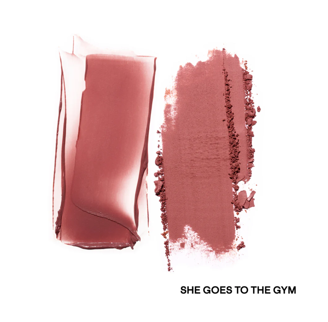 Mini Major Headlines Double-Take Creme & Powder Blush Duo
