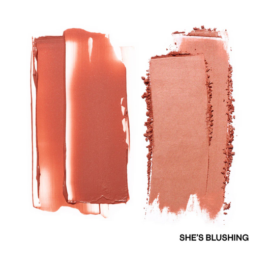 Mini Major Headlines Double-Take Creme & Powder Blush Duo