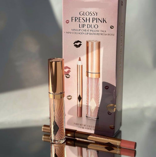Charlotte Tilbury Glossy Fresh Pink Lip Duo